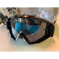 FOX GOOGLES O FRAME MX ENDURO XS JUNIOR YOUTH GEO BLACK PINK