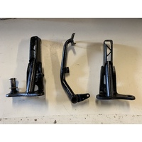 YAMAHA YFM 200 225 MOTO 4 YTM FOOT PEG STEP LEFT RIGHT REAR BRAKE PEDAL 