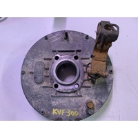 KAWASAKI KVF 300 400 REAR BRAKE BACKING PLATE PANNEL & SHOES 