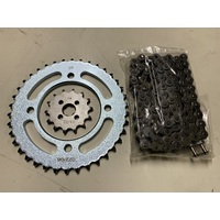 HONDA CRF 110 F 14 FRONT 38 REAR CHAIN AND SPROCKET SET