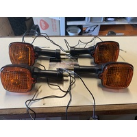 HONDA CT 110 POSTIE NEW BLINKERS WINKER FRONT REAR LEFT RIGHT SET FOUR BLINKERS