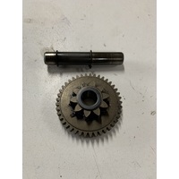 YAMAHA TIMBERWOLF 250 BEAR TRACKER MOTO 4 225 200 YFM STARTER IDLE GEAR & SHAFT