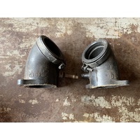 KAWASAKI KVF 650 INLET MANIFOLD PAIR FRONT AND REAR INTAKE KFX 700