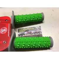 MX OFF ROAD HAND GRIPS SOFT DIAMOND MULTI DENSITY KX KXF GREEN