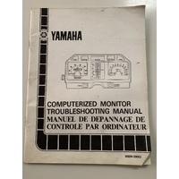 GENUINE YAMAHA COMPUTERIZED MONITOR SPEEDO MANAUL 90894-09053 XJ 650 750 1100 XV 920