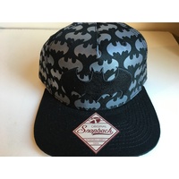 BATMAN HAT - CAP FLAT PEAK SNAP BACK MARVEL  