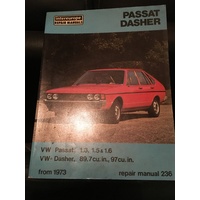 VW PASSAT-DASHER FROM 1973 INTEREUROPE  WORKSHOP MANUAL