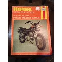 HONDA CD CM 185 200 TWINS 1977 1980 HAYNES MANUAL