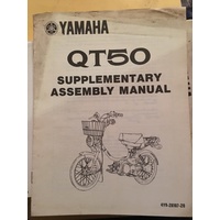 YAMAHA QT50 SUPPLEMENTARY ASSEMBLY    MANUAL