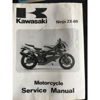 KAWASAKI 1995 NINJA ZX-6R SERVICE MANUAL
