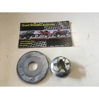 YAMAHA YFM 200 MOTO 4 REAR AXLE / HUB NUT AND WASHER RAPTOR BANSHEE YFZ