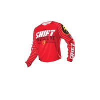 SHIFT STRIKE RED JERSEY SIZE ADULT SMALL