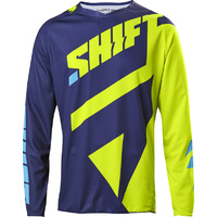 SHIFT MX OFFROAD RACE MAINLINE  -  BLUE / YELLOW EXTRA LARGE JERSEY