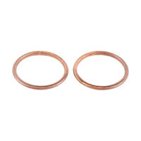 HONDA SXS 1000 PIONEER EXHAUST HEADER PIPE GASKET COPPER CRUSH RING X 2