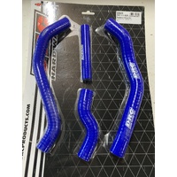 YAMAHA WR 250 F YZ 250 FX 2025 - 2027 DRC BLUE SILICONE RADIATOR HOSE KIT D4711622
