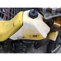 WRECKING SUZUKI DS 80 PARTS  THIS IS FOR A YELLOW PLASTIC FUEL PETROL TANK