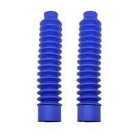 MEDIUM FRONT FORK BOOTS / GATOR VMX BLUE CR YZ XR 26 28 TOP 60 65 LOW 220 - 300 LONG