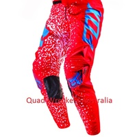 FOX RACING 360 CAUZ RED MX OFF ROAD PANTS SIZE 34