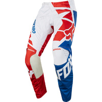 FOX RACING 180 HONDA 2018 RED - WHITE - BLUE MX OFF ROAD PANTS SIZE 34