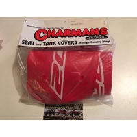 VINYL SEAT COVER HONDA XR 200 R 2000  RED   HO456