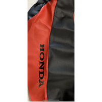 HONDA CRF 230 F RED & BLACK SMOOTH VINAL STAPPLE ON SEAT COVER