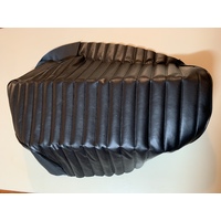 KAWASAKI Z 900 73 - 76 Z 1000 78 PLEETED PADDED BLACK SEAT COVER 