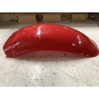 RED MINI BIKE REAR PLASTIC GUARD FENDER UNI FIT NOT OEM SIMULAR TO HONDA XR 80 100