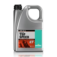 MOTOREX TOP SPEED 4 STROKE SYNTHETIC 10 W 40 4 LITRE KTM GASGAS HUSKY WR CRF RMX