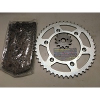 HONDA  CRF 150 F CHAIN AND SPROCKET KIT 13 T FRT 47 T REAR 520 CHAIN 