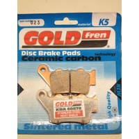  HUSQVANA REAR BRAKE GOLD FREN K5  PADS  023  OLDER MODELS 125 250 410 450 570