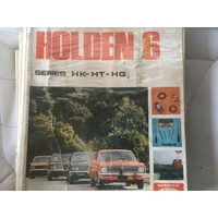 holden 6 HT-HG-HK SP  WORKSHOP MANUAL