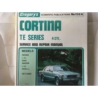 FORD CORTINA TE 4CY GREGORYS  WORKSHOP MANUAL