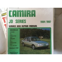 HOLDEN CAMIRA JD 1984-87  GREGORYS  WORKSHOP MANUAL