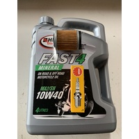 YAMAHA YFM 200 225 - 250 - MOTO 4  ATV SERVICE PACK HI TEC OIL 4 LT