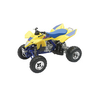 SUZUKI LTR 450 RACE QUAD ATV DIE CAST MODEL - TOY , 1:12 SCALE