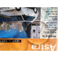 PULSAR-ASTRA 1987-1991 1,6/1,9 GREGORYS  WORKSHOP MANUAL
