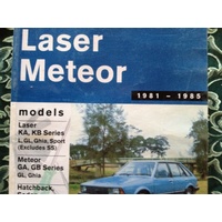 FORD LASER/METEOR 1981-1985 GREGORYS WORKSHOP MANUAL