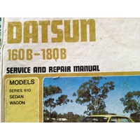DATSUN 160B-180B 1972-1977 GREGORYS WORKSHOP MANUAL