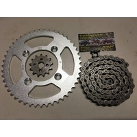 HONDA CRF & XR 80 R CHAIN & SPROCKET KIT 14 T FRONT 46 T REAR 420 CHAIN 