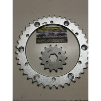 YAMAHA BANSHEE YFZ 350 FRONT 14 T & REAR 41 T SPROCKETS 