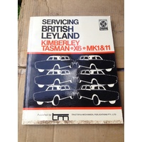 SERVICING BRITISH LEYLAND KIMBERLEY TASMAN X6 MK 1 & 11 SERVICE REPAIR MANUAL 