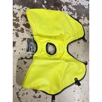 PADDED TANK COVER FOR SUZUKI DR 250 YELLOW   SU343E