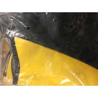 PADDED TANK COVER FOR SUZUKI VINSON LTF LTA 500 YELLOW BLACK   SU345F