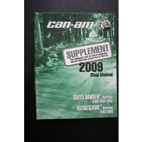 GENUINE CAM-AM SERVICE MANUAL SUPPLEMENT OUTLANDER 500/650/800-RENEGADE 500/800