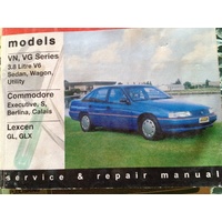 COMMODORE/LEXEN V6 1988-1991 GREGORYS SERVICE REPAIR MANUAL WORKSHOP 