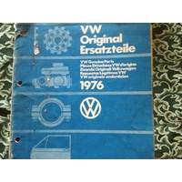 VW PARTS 1976  MANUAL