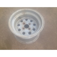 SUZUKI LTF 500 FW 4X4 QUAD RUNNER MASTER REAR RIM 12 X 8 inch ATV WHEEL ALLOY MAG