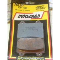 YAMAHA ROYAL STAR BRAKE PADS FRONT REAR DUNLOP FZR XJR TDM 850 dp 409