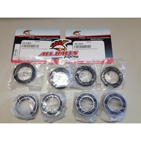  KTM HUSABERG HUSKY  FRONT & REAR WHEEL BEARINGS & SEALS  ALL BALLS 1402 1273