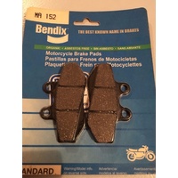 BENDIX BRAKE PADS APRILIA 125 BETA RR 50 GILERA FX 125 FXR 180  MA 152